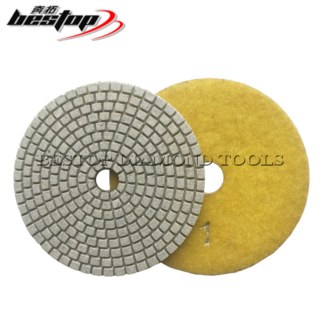 3 step diamond polishing pad