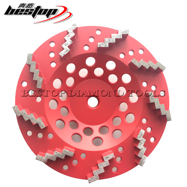 zig zag cup wheel